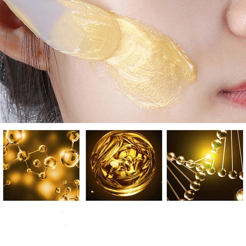 DEEPUNITY Gold Foil Snail Tear-Off Mask Hydrating