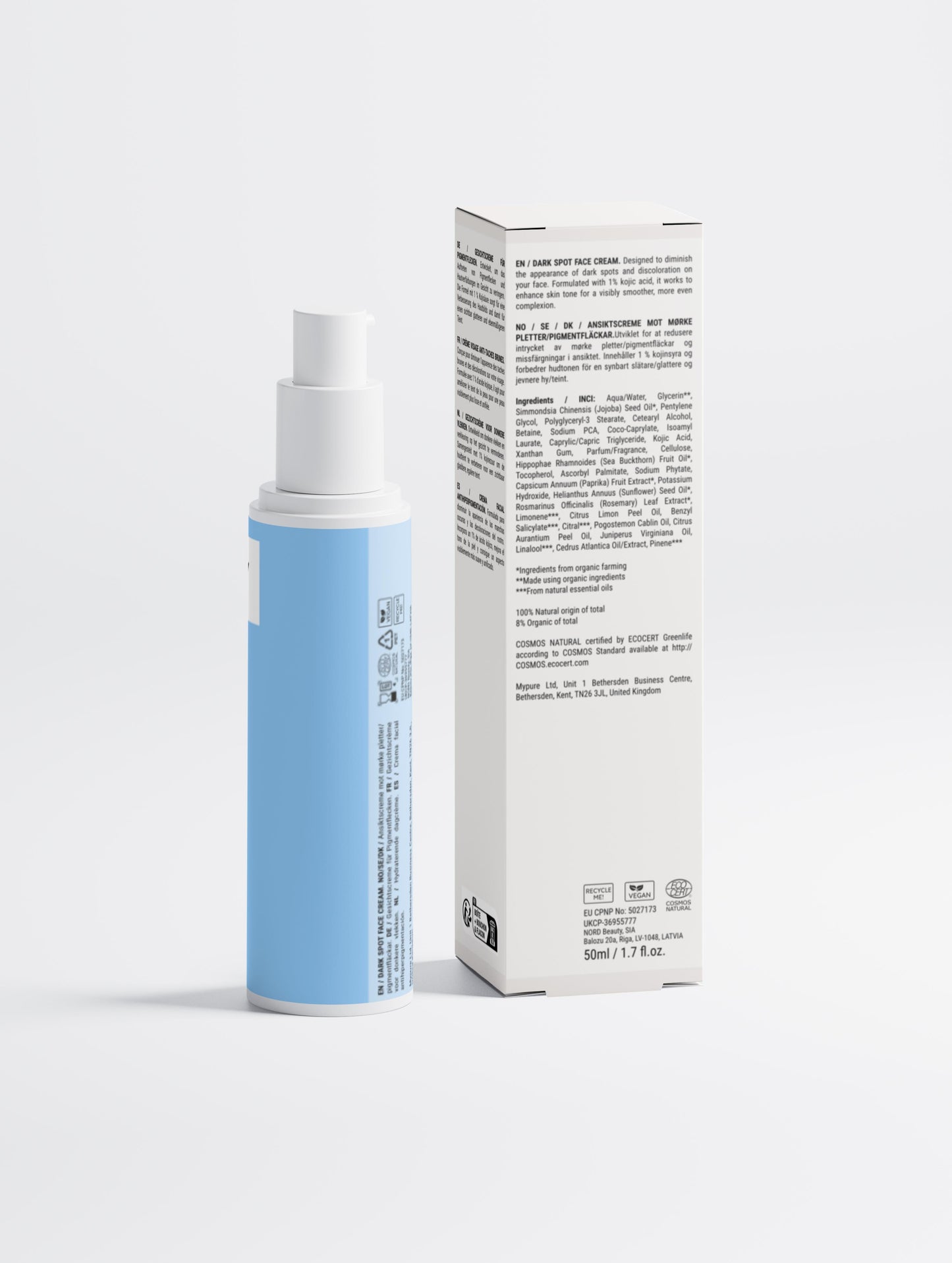 Dark Spot Face Cream with Kojic Acid