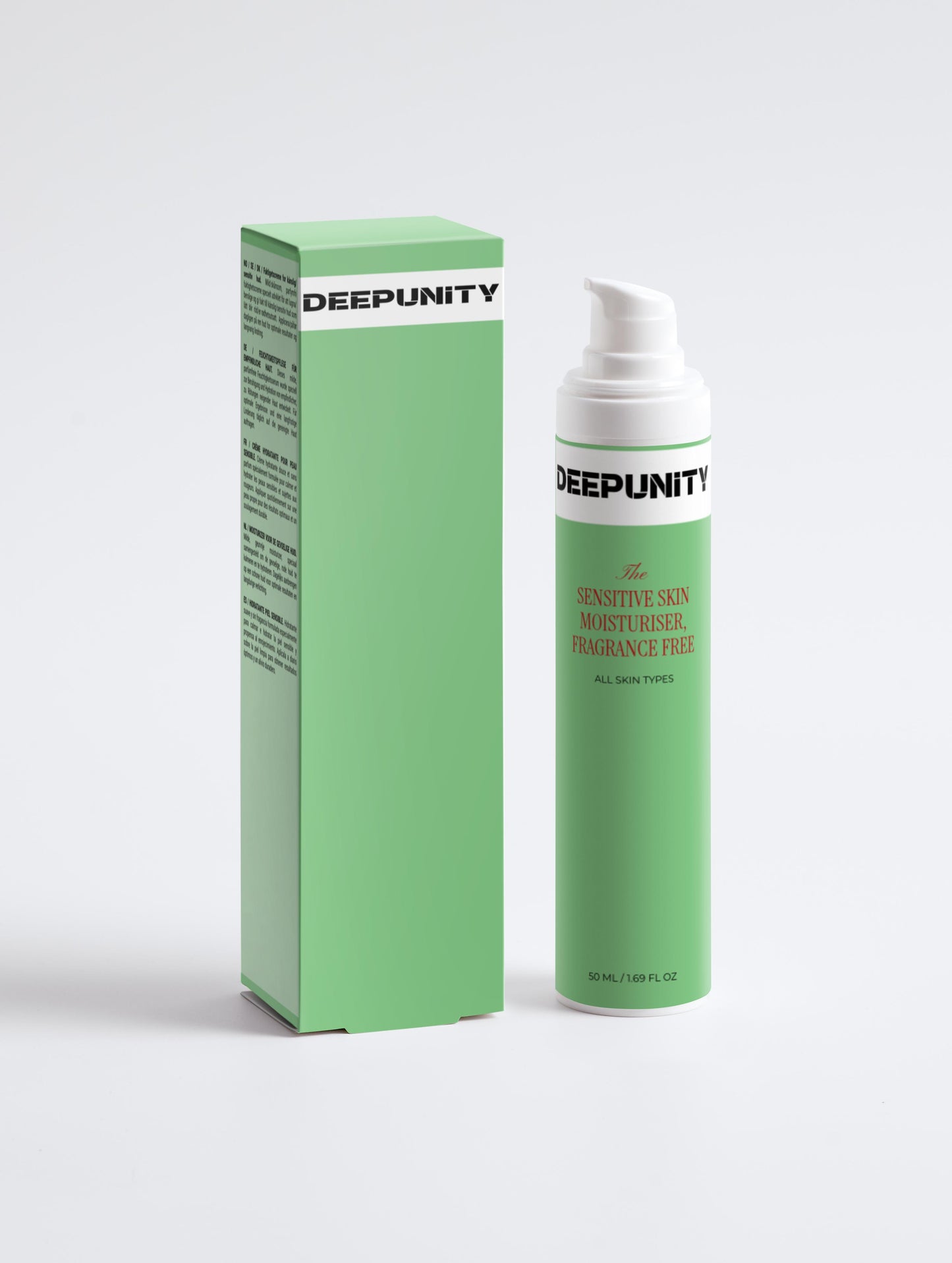 Sensitive Skin Moisturiser, Fragrance Free